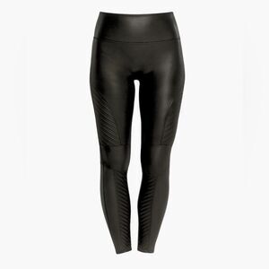 SPANX NWT Faux Leather Moto Legging Medium Petite
